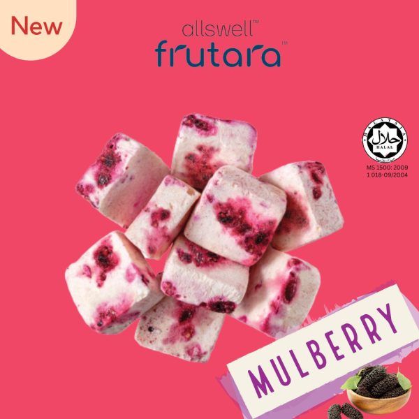 Allswell Frutara Freeze-dried yogurt bites is made from 100% real fruits and real yogurts without added preservatives, colouring and sugar. It is a healthy, guilt-free snack that made from happiness